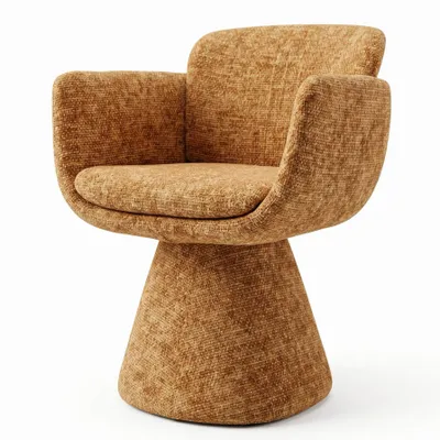 Chaises - Fauteuil Pivotant Lexi Ambre - EMPREINTE DU TEMPS