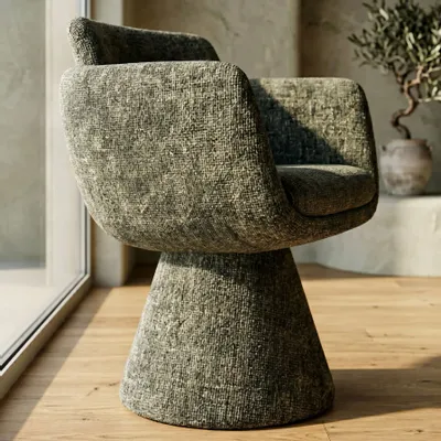 Chairs - Fauteuil Pivotant Lexi Kaki - EMPREINTE DU TEMPS
