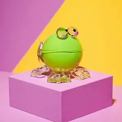 Verre d'art - Grenouille - Sculpture en verre soufflé - CAT DESIGNER VERRIER