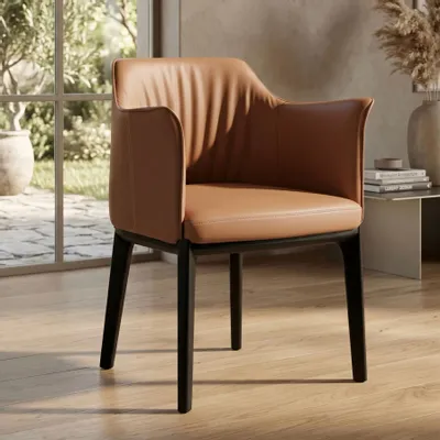 Chairs - Bridge Camel armchair - EMPREINTE DU TEMPS