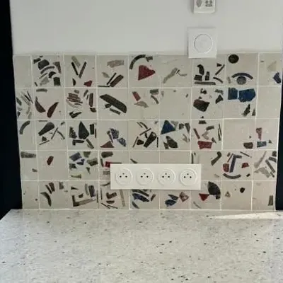 Carreaux de faïence - Crédence 10*10 - SILLON