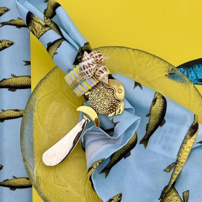 Serviettes - Serviette sardine - ZOOH