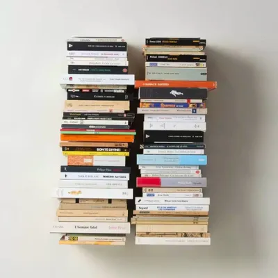 Bureaux d'entreprise - Étagère pour livres - Bibliothèque verticale H60 cm - Lot de 2 - TEEBOOKS