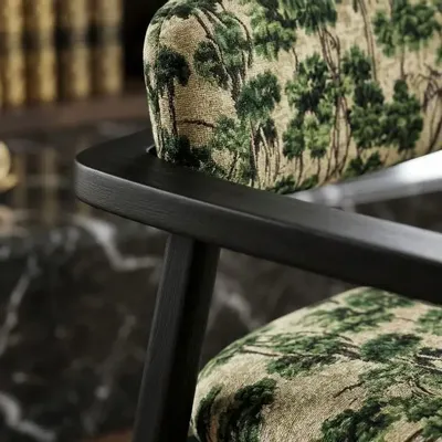 Chaises - Chaise FOREST noir - EMPREINTE DU TEMPS