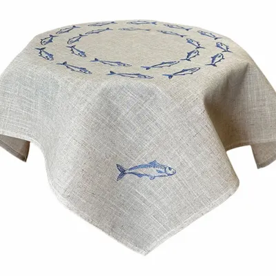 Linge de table textile - Surnappe carré Sardine - ROLANDE DU DREUILH  LACE JEWEL