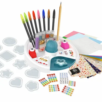 Children's arts and crafts - Sticker factory - BUKI