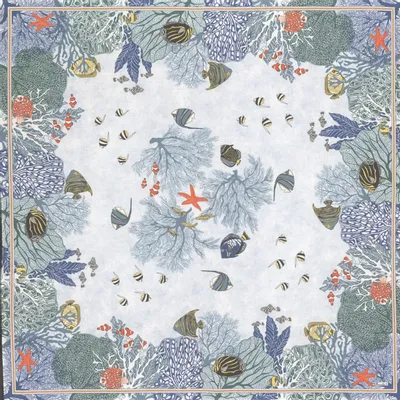 Table linen - Porquerolles tablecloth - BEAUVILLÉ