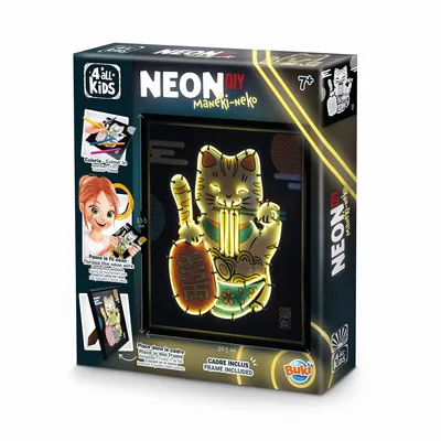 Children's games - Neon - Maneki-neko - BUKI