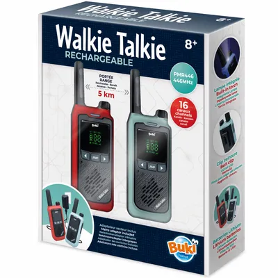Toys - Rechargeable walkie talkies - BUKI