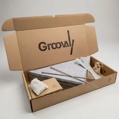Etagères - Bloom — Kit d'intégration tiroir éventail pour vinyles - GROOVALY