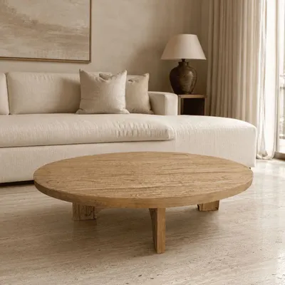 Coffee tables - ROMY coffee table - EMPREINTE DU TEMPS