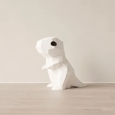 Table lamps - Papercraft 3D DIY Kits - Paper Dinosaur Night Light - MOKI MOKI
