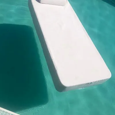 Piscines - SANDRA | PoolBed blanc COZIP | 180 x 70 x h18 cm - COZIP