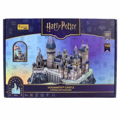 Loisirs créatifs pour enfant - Maquette 3D Château Poudlard Harry Potter - MGM SUPERTOY INTERNATIONAL