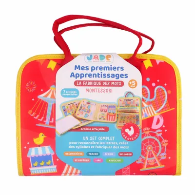 Loisirs créatifs pour enfant - Malette d'Activités Montessori Premiers Apprentissages Jade - MGM SUPERTOY INTERNATIONAL