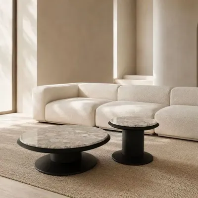 Tables basses - Duo de tables basses Elysia - EMPREINTE DU TEMPS