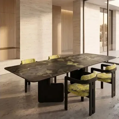 Tables Salle à Manger - Table à manger absynthe - EMPREINTE DU TEMPS