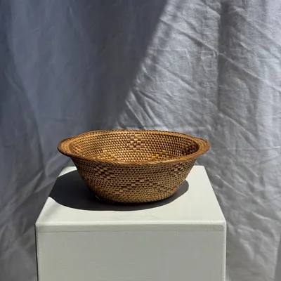 Objets de décoration - Panier en rotin en forme de fleur artisanal indonésien D26 H8 - OFFICE OBJETS