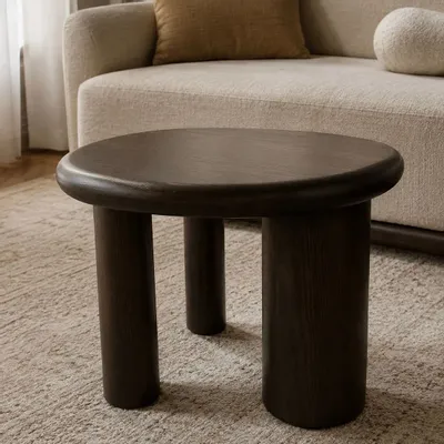 Coffee tables - ANA 60x50 sofa end table - EMPREINTE DU TEMPS