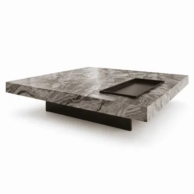 Coffee tables - Table basse Elyra marbre - EMPREINTE DU TEMPS