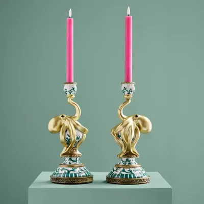 Decorative objects - Candle holder Otto Octopus - WERNS