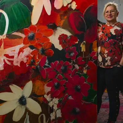 Prêt-à-porter - All-Over Print Art-Shirt Exotic Garden - MARALETTO