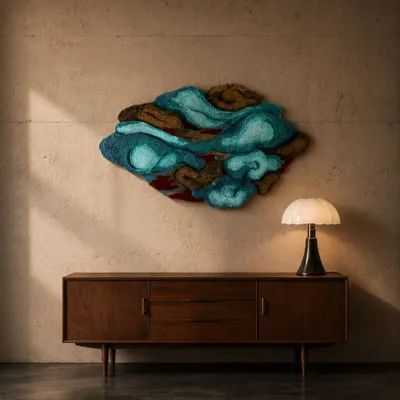 Other caperts - WALL CARPET, UNIQUE PIECE, MATERIA PRIMA III - ATELIER SAGRADO