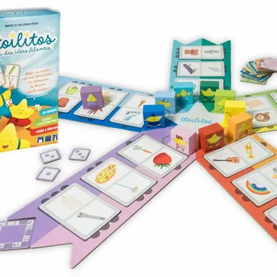 Children's games - Etoilitos, le jeu des idées filantes - ETOILIUM