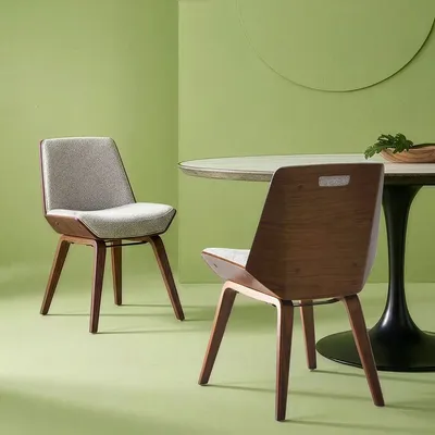 Chairs - Nico beige chair - SIGNATURE MOBILIER ET DÉCORATION