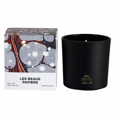 Candles - LES BEAUX PAPIERS A SWEEP OF GRAY COLLECTION - CERABELLA SL