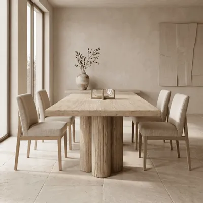 Tables Salle à Manger - Table à manger ORMEA 220 cm - EMPREINTE DU TEMPS