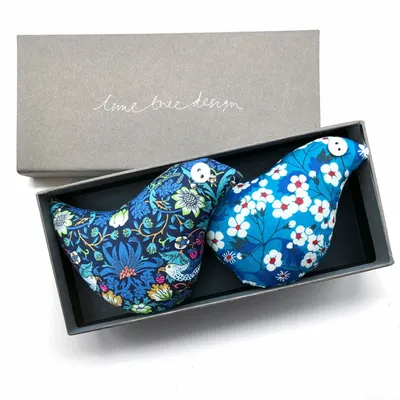 Home fragrances - Box of 2 Cotton Lavender Birds - Beaky - LIME TREE DESIGN