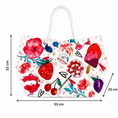 Bags and totes - Big Summer Beach Bag - BEACH VIBES