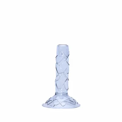 Bougeoirs et photophores  - Doodle Bougeoir Bleu - HÜBSCH