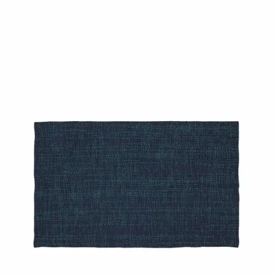 Rugs - Flim Rug Blue - HÜBSCH