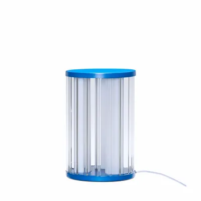 Wall lamps - Aru Table Lamp Blue - HÜBSCH