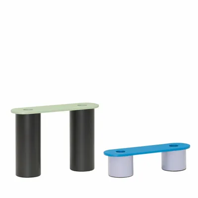 Bougeoirs et photophores  - Modu Bougeoir Multicoloré (set de 2) - HÜBSCH