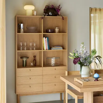 Shelves - Read Cabinet Natural - HÜBSCH