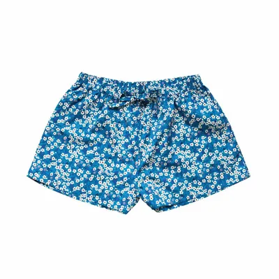 Prêt-à-porter - Boxer en tissu Liberty Mitsi Teal - LIME TREE DESIGN