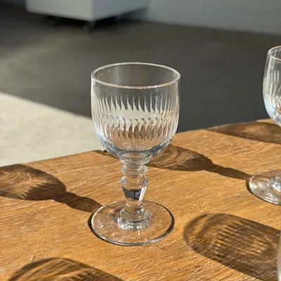 Verres à pied - Lot de 5 mini verres à liqueur à pied H10 D8 - OFFICE OBJETS