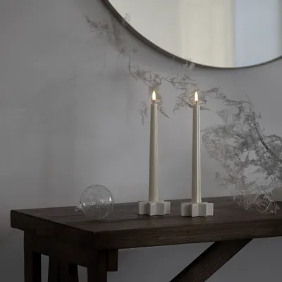 Design objects - Uyuni Lighting - Ceramic Star Taper Candleholder - PIFFANY COPENHAGEN