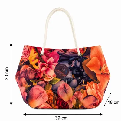 Sacs et cabas - Beach Bag Medium Rose Rosa - BEACH VIBES