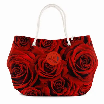 Sacs et cabas - Beach Bag Medium Rosso Valentino - BEACH VIBES