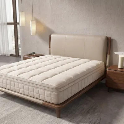 Hotel bedding - Hybrid mattress with natural latex and Cooltex pocket mini springs 180x200 - ANGEL CERDÁ