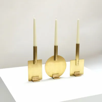 Objets de décoration - Bougeoirs Aura - PALOMA DEFERT ATELIER