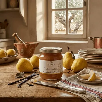 Delicatessen - Pear vanilla jam 250g - CATRICE GOURMET