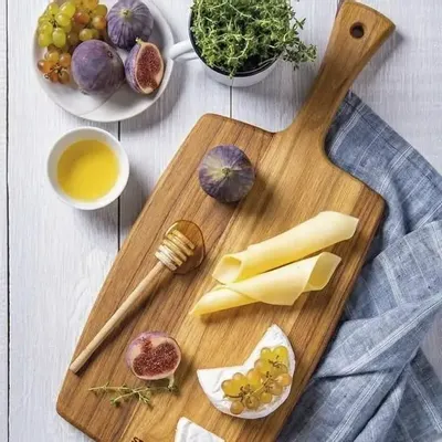 Couteaux - PLANCHE DE PRESENTATION TECK STOLF SHARE&SERVE 45.7X19.1X1CM - STOLF