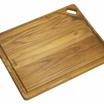 Couteaux - PLANCHE A DECOUPER TECK STOLF ELEGANCE CULINARY 46X36X1.9CM - STOLF