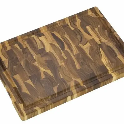 Couteaux - BILLOT TECK BOIS DE BOUT STOLF SUPREME 44X29.5X3.2CM - STOLF