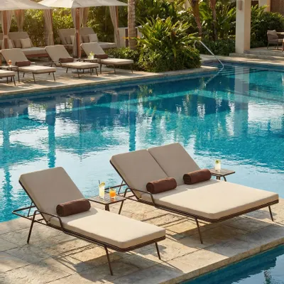 Deck chairs - ONA sunlounger - ISIMAR